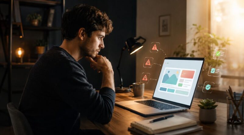 AI website builder mistakes to avoid