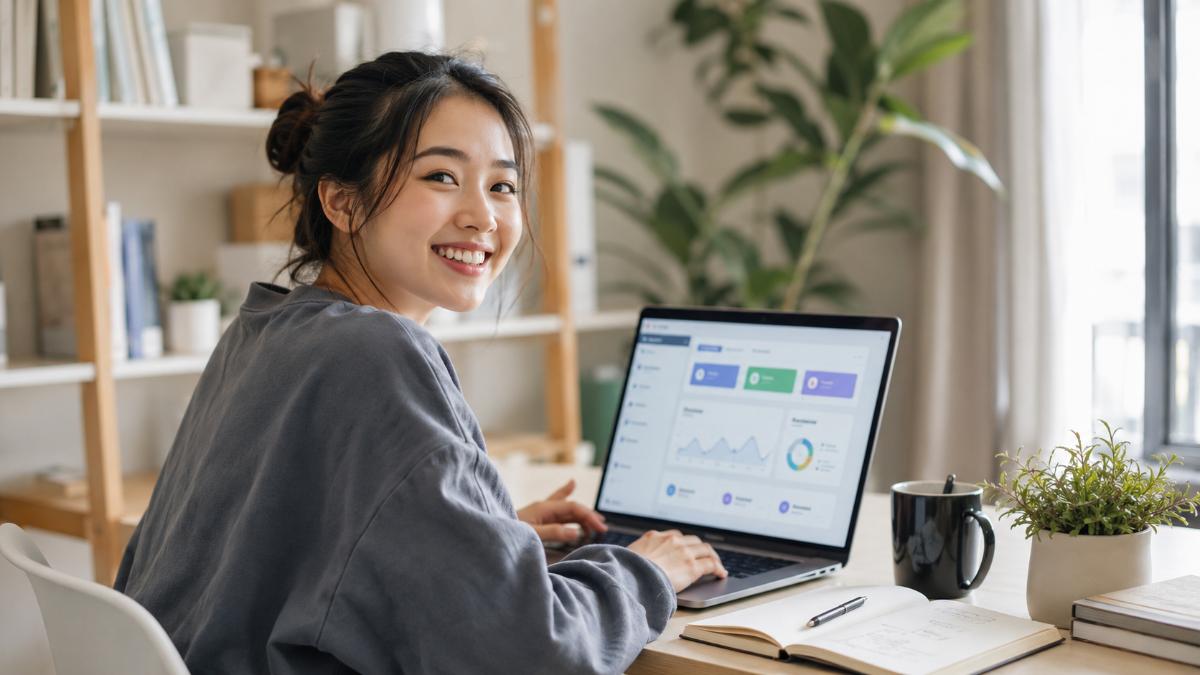 Beginner launching their first website with Hostinger beginner-friendly web hosting