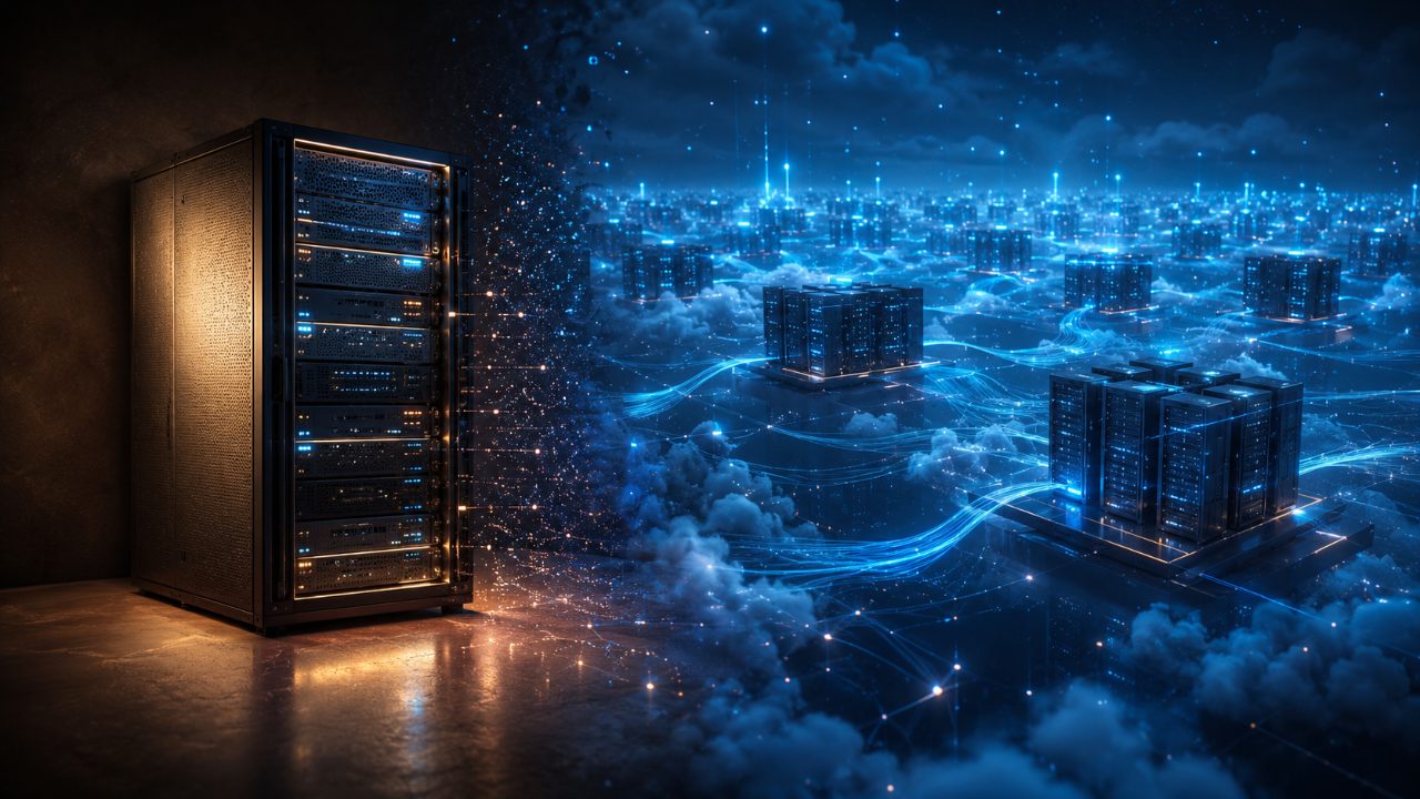 shared vs cloud hosting
