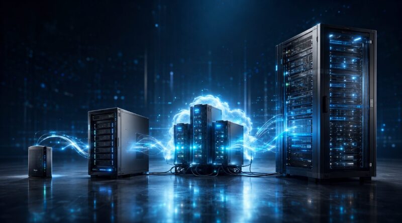 types of web hosting