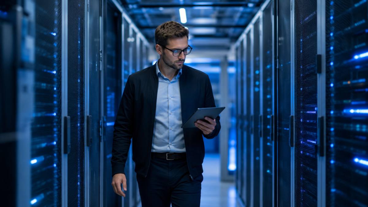 how web hosting works inside a data center